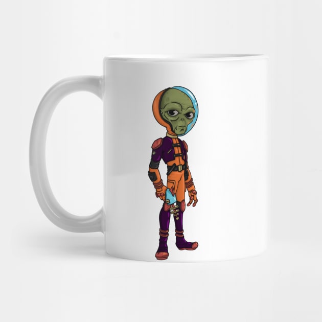 Grey Alien by SketchieDemon